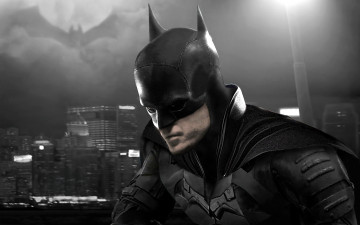 обоя кино фильмы, the batman, бэтмен, город