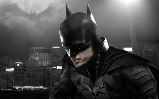 Обои картинки фото кино фильмы, the batman, бэтмен, город