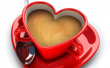 Картинка еда кофе +кофейные+зёрна чашка блюдце капуччино