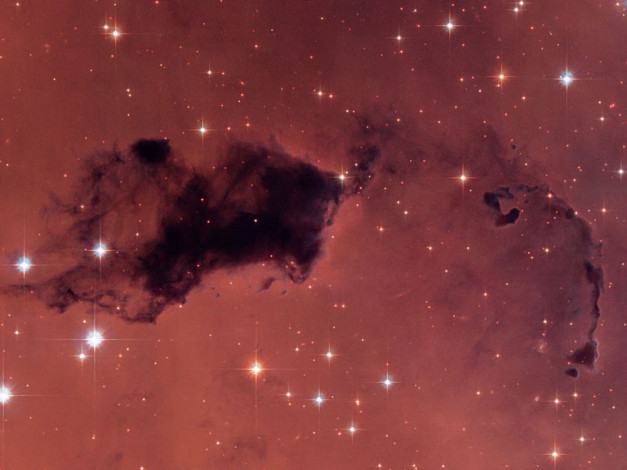 Обои картинки фото пылевое, облако, ngc, 281, космос, галактики, туманности