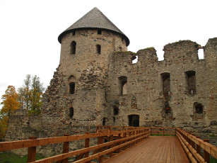 Картинка цесис латвия ес города дворцы замки крепости