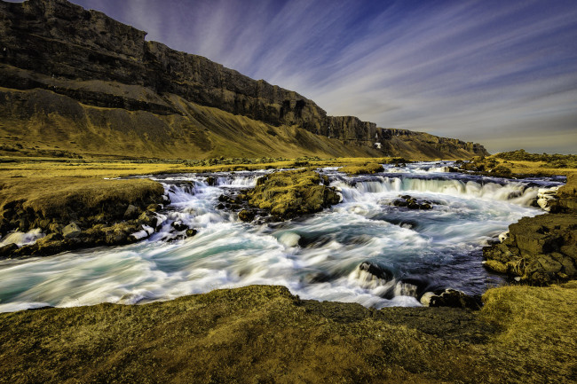 Обои картинки фото iceland, природа, реки, озера, горы, скалы, поток, река, исландия