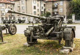 Картинка 7+cm+flak+36 оружие пушки ракетницы музей вооружение