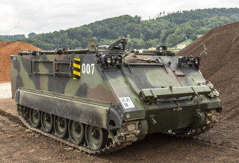 Картинка m113+mw+pz+64+m-74206 техника военная+техника полигон бтр