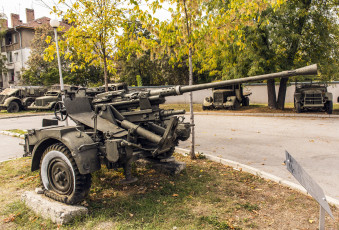 Картинка 7+cm+flak+36 оружие пушки ракетницы вооружение музей