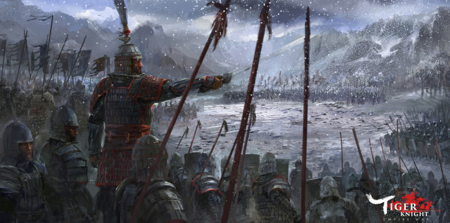 Обои картинки фото tiger knight,  empire war, видео игры, action, онлайн, ролевая, empire, war, tiger, knight