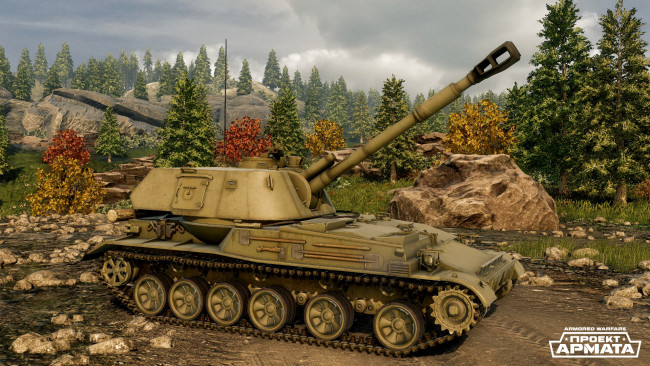 Обои картинки фото видео игры, armored warfare, armored, warfare, симулятор, action