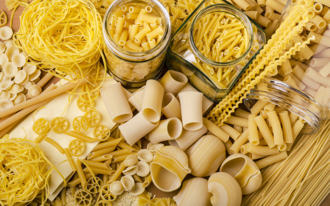 Обои картинки фото еда, макаронные блюда, ассорти, макароны, спагетти