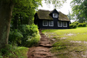 Картинка города здания дома norwegian house borre дания
