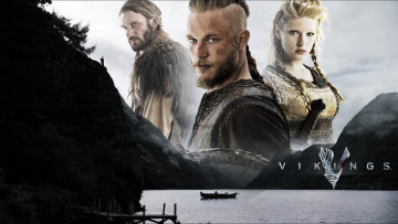 обоя vikings, кино, фильмы, 2013, сериал, викинги