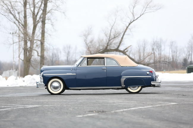 Обои картинки фото автомобили, plymouth, deluxe, special, 1949г, p18c, convertible