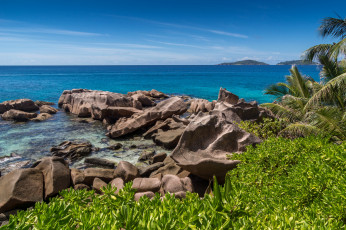 обоя seychelles, природа, тропики, океан, острова