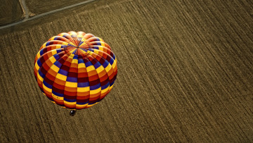 обоя авиация, воздушные шары, фотография, воздушные, шары, с, высоты, птичьего, полета