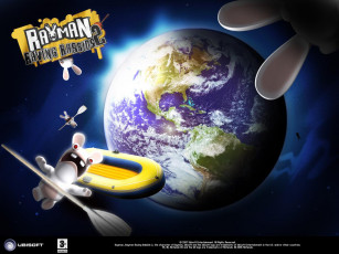 Картинка rayman raving rabbids видео игры