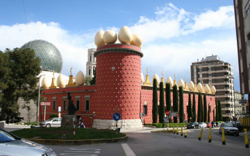 Картинка города здания дома испания