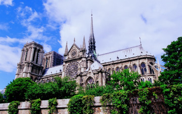 Картинка города париж франция готический