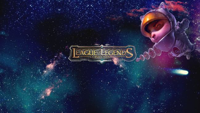 Обои картинки фото видео игры, league of legends, космос, игра, тимо, league, of, legends