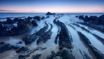 Картинка природа побережье океан пейзаж скалы камни