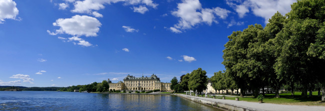 Обои картинки фото drottningholm palace, города, стокгольм , швеция, дроттнингхольм, дротнингхольм, дворцово-парковый, ансамбль, остров, лувен, озеро, меларен, стокгольм