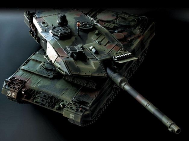 Обои картинки фото оновной, танк, леопард, iia5, техника, военная
