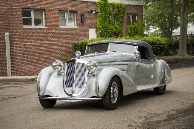 Обои картинки фото horch 853 special roadster,  1938 - best in show,  greenwich concours europa 2012, автомобили, horch, автошоу, выставка, автопробег