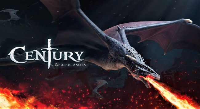 Обои картинки фото видео игры, century,  age of ashes, дракон, огонь