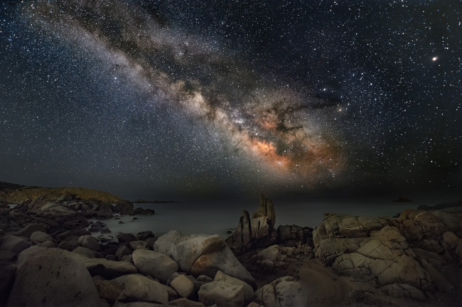 Обои картинки фото млечный путь, космос, галактики, туманности, звезды, небо