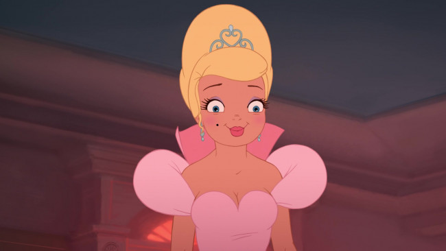 Обои картинки фото мультфильмы, the princess and the frog, улыбка, принцесса