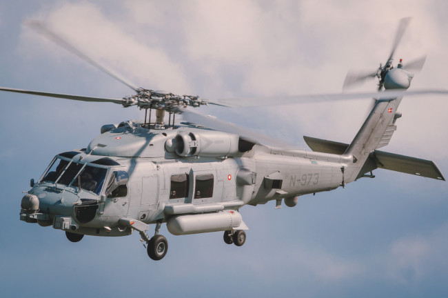 Обои картинки фото mh-60r, авиация, вертолёты, вертушка