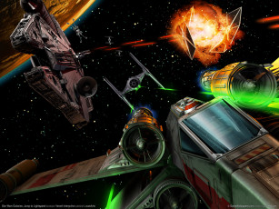 Картинка видео игры star wars galaxies jump to lightspeed