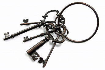Картинка разное ключи замки дверные ручки связка ключей