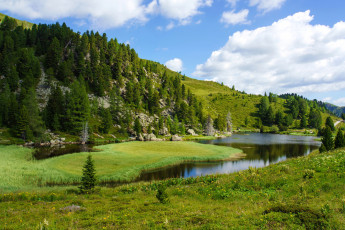 Картинка райхенау+австрия природа реки озера горы трава ели озеро пейзаж австрия райхенау