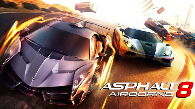 Обои картинки фото asphalt 8,  airborne, видео игры, - asphalt 8, гонки, асфальт, 8, airborne, аркада, asphalt