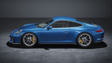 обоя porsche 911 gt3 with touring package 2018, автомобили, porsche, gt3, 911, touring, 2018, package, with