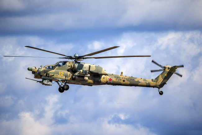 Обои картинки фото mi-28n, авиация, вертолёты, вертушка