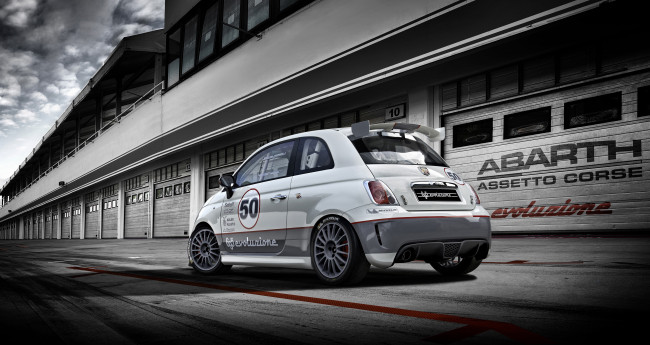 Обои картинки фото автомобили, fiat, abarth