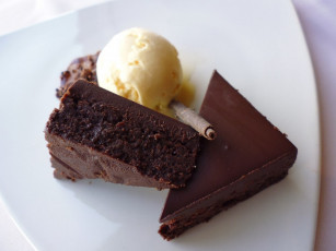 Картинка еда пирожные +кексы +печенье шоколадные ванильное мороженое