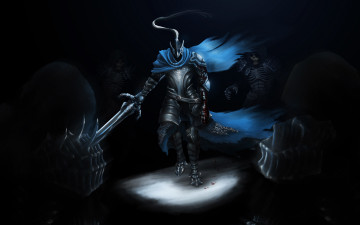 Картинка видео+игры dark+souls knight artorias dark souls демоны монстры рпг art