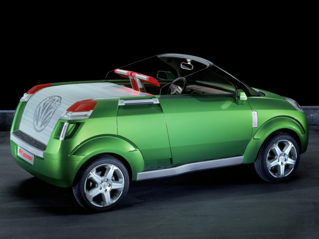 Обои картинки фото opel frogster concept 2001, автомобили, opel, 2001, concept, frogster