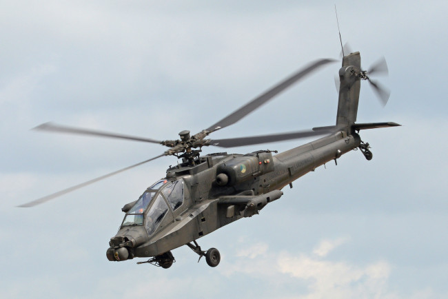 Обои картинки фото boeing ah-64dn apache, авиация, вертолёты, вертушка