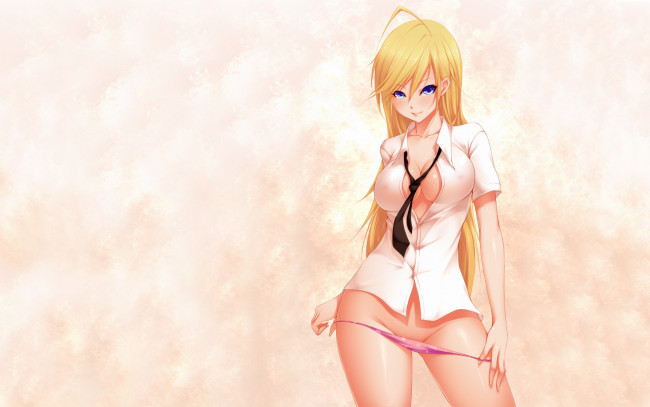 Обои картинки фото аниме, panty, stocking, with, garterbelt