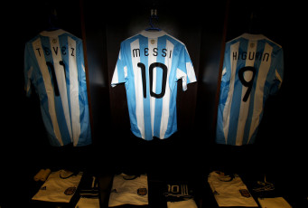 Картинка разное одежда обувь текстиль экипировка футбол лео месси сборная аргентины