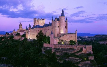 Картинка segovia+castle +spain города замки+испании spain segovia castle