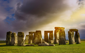 Картинка stonehenge +uk города -+исторические +архитектурные+памятники капище поле