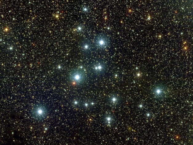 Обои картинки фото m39, рассеянное, скопление, лебеде, космос, звезды, созвездия