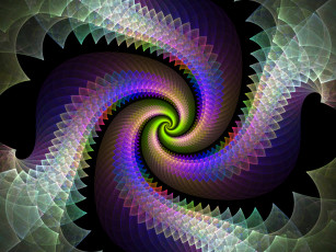 Картинка 3д графика fractal фракталы фон узор фрактал