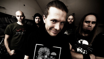 Картинка omnium gatherum музыка прогрессивный метал смерти мелодичный дэт-метал финляндия