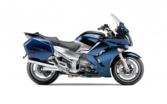 Обои картинки фото мотоциклы, yamaha, синий, 2012, fjr1300a