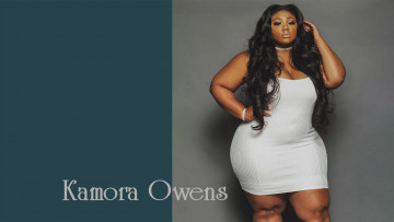 Картинка kamora+owens девушки -unsort+ темнокожие размера плюс kamora owens толстушка модель model девушка big beautiful woman plus size