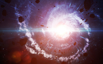 Картинка космос квазары метеориты астероиды небо звёзды туманность свечение галактика вселенная пространство бесконечность